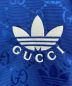 中古・古着 GUCCI (グッチ) adidas (アディダス) GG Canvas Reversible Jacket ベージュ/ブルー サイズ:52：240000円