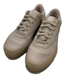 REEBOK（リーボック）の古着「Club C Double Geo Athletic Shoe」｜ベージュ