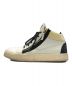 GIUSEPPE ZANOTTI (ジュゼッペザノッティ) Leather Double Zip Sneakers ホワイト サイズ:41 1/2：7000円