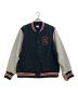 Champion REVERSE WEAVE（チャンピオン リバース ウィーブ）の古着「LETTERMANS JACKET」｜ブラック