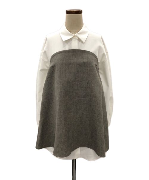 MANOF（マノフ）MANOF (マノフ) BUSITER SET SHIRTS ホワイト サイズ:Mの古着・服飾アイテム