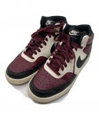 NIKEナイキ）の古着「Court Vision Mid Nn」｜ボルドー