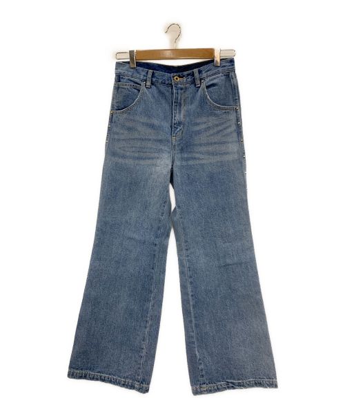 Spick and Span（スピックアンドスパン）Spick and Span (スピックアンドスパン) 51/2 FLARE-LINE STUDS DENIM ブルー サイズ:W27の古着・服飾アイテム