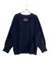 ELE STOLYOF (エレ ストリオフ) Wool pile Reversible Knit Pullover ネイビー サイズ:サイズ38：18000円