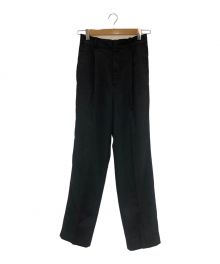 Ameri（アメリ）の古着「SQUAMOUS TEXTILE TAPERED PANTS」｜ブラック