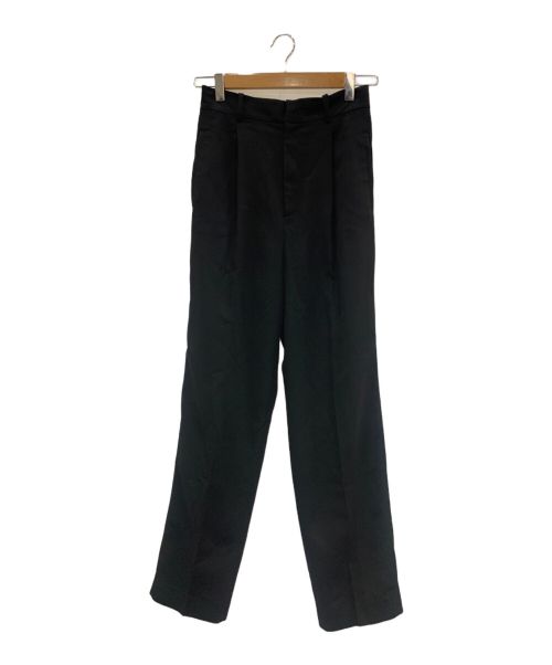 Ameri（アメリ）AMERI (アメリ) SQUAMOUS TEXTILE TAPERED PANTS ブラック サイズ:Ｍの古着・服飾アイテム