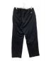 EVISEN (エビセン) WOOL PINTUCK TRACK PANTS ブラック サイズ:SIZE L：7000円