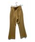 PHEENY (フィーニー) TWILL HIGH WAIST FLARED SLACKS ブラウン サイズ:1：3980円