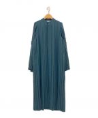 HYKEハイク）の古着「TAFFETA PLEATED DRESS」｜ブリーグリーン