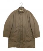 DESCENTE PAUSEデサントポーズ）の古着「STAND COLLAR DOWN COAT/スタンドカラーダウンコート」｜オリーブ