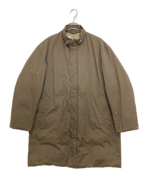 DESCENTE PAUSE（デサントポーズ）DESCENTE PAUSE (デサントポーズ) STAND COLLAR DOWN COAT/スタンドカラーダウンコート オリーブ サイズ:Mの古着・服飾アイテム