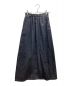 SIWEM (シウム) MARBLE DENIM SKIRT ブラック サイズ:S：5000円