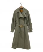 REJINA PYOレジーナ ピョウ）の古着「Sofle Trenchcoat」｜カーキ