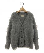 THE TOEザ トー）の古着「Pigalle Shaggy cardigan」｜グレー