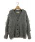 the TOE（ザ トー）の古着「Pigalle Shaggy cardigan」｜グレー