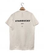 FRAGMENT DESIGN×STARBUCKS COFFEEフラグメントデザイン×スターバックスコーヒー）の古着「MYST TEE」｜ホワイト