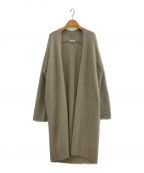 heliopoleエリオポール）の古着「RACCOON LONG GOWN COAT」｜ベージュ