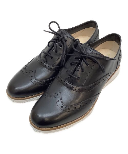 COLE HAAN（コールハーン）COLE HAAN (コールハーン) オリジナルグランド ウィング II ブラック サイズ:7 1/2の古着・服飾アイテム