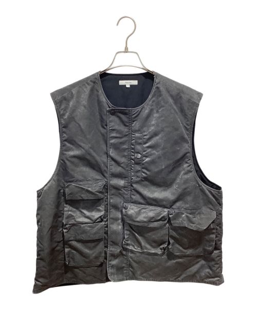 kontor（コントール）kontor (コントール) TECH VEST ブラック サイズ:3の古着・服飾アイテム