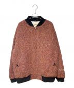 MARNIマルニ）の古着「Herringbone Tweed Blouson（ヘリンボーンツイードブルゾン）」｜レッド