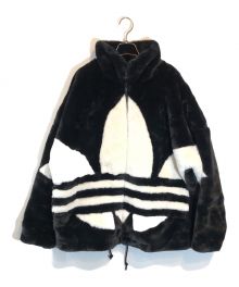 adidas Originals×emmi（アディダスオリジナル×エミ）の古着「Fur Jacket」｜ブラック