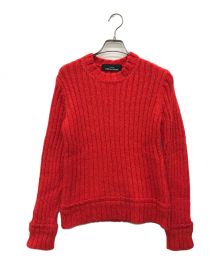 tricot COMME des GARCONS（トリココムデギャルソン）の古着「プルオーバーニット」｜レッド