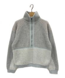 Y-3（ワイスリー）の古着「M CH2 WINTER KNIT HZ SWEATER」｜スカイブルー