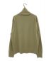 AURALEE (オーラリー) Super High Gauze Wool Knit Turtle オリーブ サイズ:3：25000円