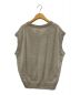 AURALEE (オーラリー) SUPER FINE CASHMERE SILK KNIT VEST ベージュ サイズ:4：15000円