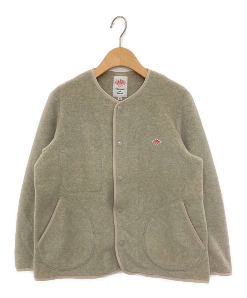 DANTON（ダントン）DANTON (ダントン) FLEECE COLLARLESS JACKET グレー サイズ:36の古着・服飾アイテム