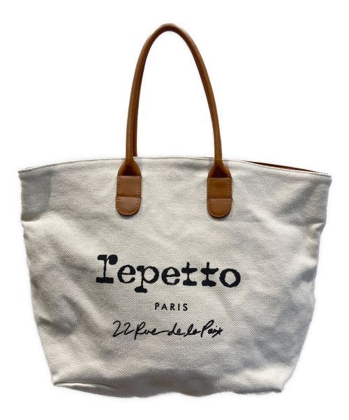 repetto（レペット）repetto (レペット) トートバッグ アイボリーの古着・服飾アイテム