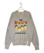 HUMAN MADE×THE BEATLESヒューマンメイド×ビートルズ）の古着「BEATLES SWEATSHIRT（ビートルズスウェットシャツ）」｜グレー