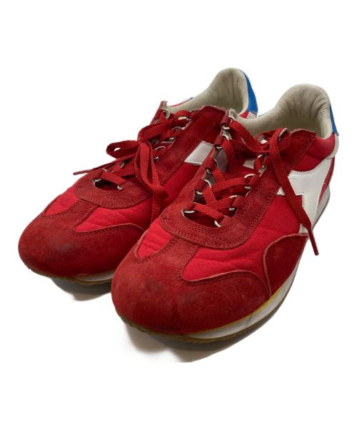 DIADORA（ディアドラ）DIADORA (ディアドラ) スニーカー レッド サイズ:26.5の古着・服飾アイテム