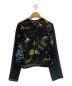 mame kurogouchi (マメクロゴウチ) Floral Lame Printed Tops ネイビー サイズ:2：12000円