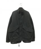 WYM LIDNMウィム バイ リドム）の古着「LAYERED 3WAY MILITARY BLOUSON」｜ブラック