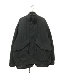 WYM LIDNM（ウィム バイ リドム）の古着「LAYERED 3WAY MILITARY BLOUSON」｜ブラック