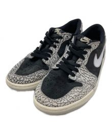 NIKE（ナイキ）の古着「Air Jordan 1 Retro Low OG "Black Cement"」｜ブラック