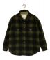 READYMADE（レディメイド）の古着「Blanket Check Shirt（ブランケット チェック シャツ）」｜オリーブ