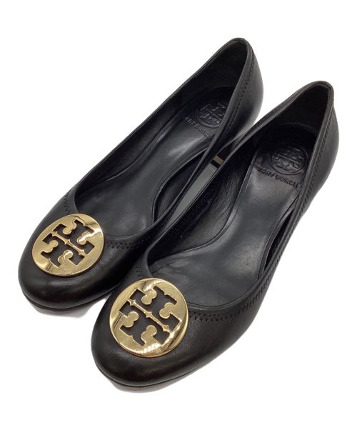 TORY BURCH（トリーバーチ）TORY BURCH (トリーバーチ) ヒールパンプス ブラック サイズ:7 1/2Mの古着・服飾アイテム