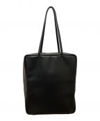 MORMYRUSモルミルス）の古着「GLOSS LEATHER TOTE」｜ブラック