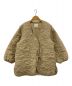 Eaphi（エフィ）の古着「leaf pattern 2way quilting coat」｜ベージュ