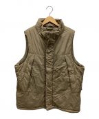 FREAK'S STOREフリークスストア）の古着「PRIMALOFT VEST」｜ベージュ