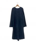 CITYSHOPシティショップ）の古着「VELVETEEN KAFTAN DRESS」｜ネイビー