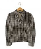 theoryセオリー）の古着「Pattern Tweed Square DB JKT」