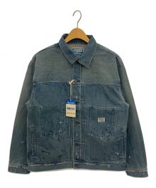 Liberaiders（リベレイダース）の古着「BLEACHED DENIM JACKET」｜インディゴ