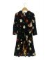 ERDEM (アーデム) フローラルフレアミニドレス ブラック サイズ:8：15000円