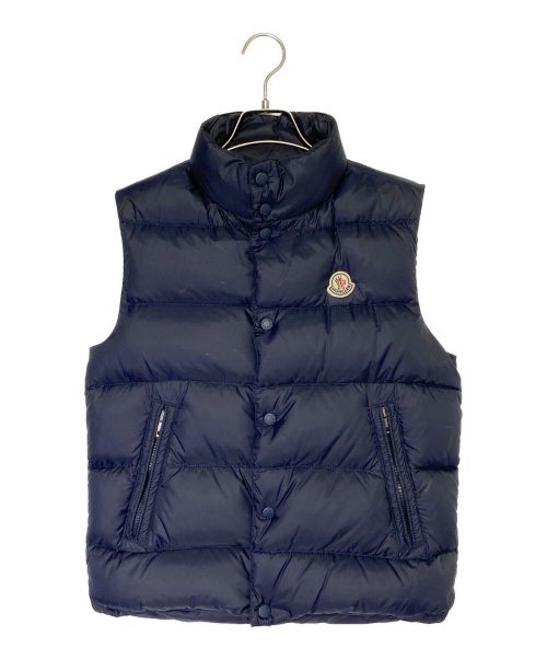 MONCLER（モンクレール）MONCLER (モンクレール) ダウンベスト ネイビーの古着・服飾アイテム