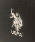 中古・古着 U.S POLO ASSN (ユーエスポロアッスン) ロゴ刺繍 クロスボディショルダーバッグ ブラック サイズ:-：3980円