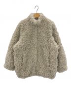 CLANE×田中みな実クラネ×タナカミナミ）の古着「CURL FUR SHORT COAT」｜ベージュ