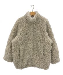 CLANE×田中みな実（クラネ×タナカミナミ）の古着「CURL FUR SHORT COAT」｜ベージュ